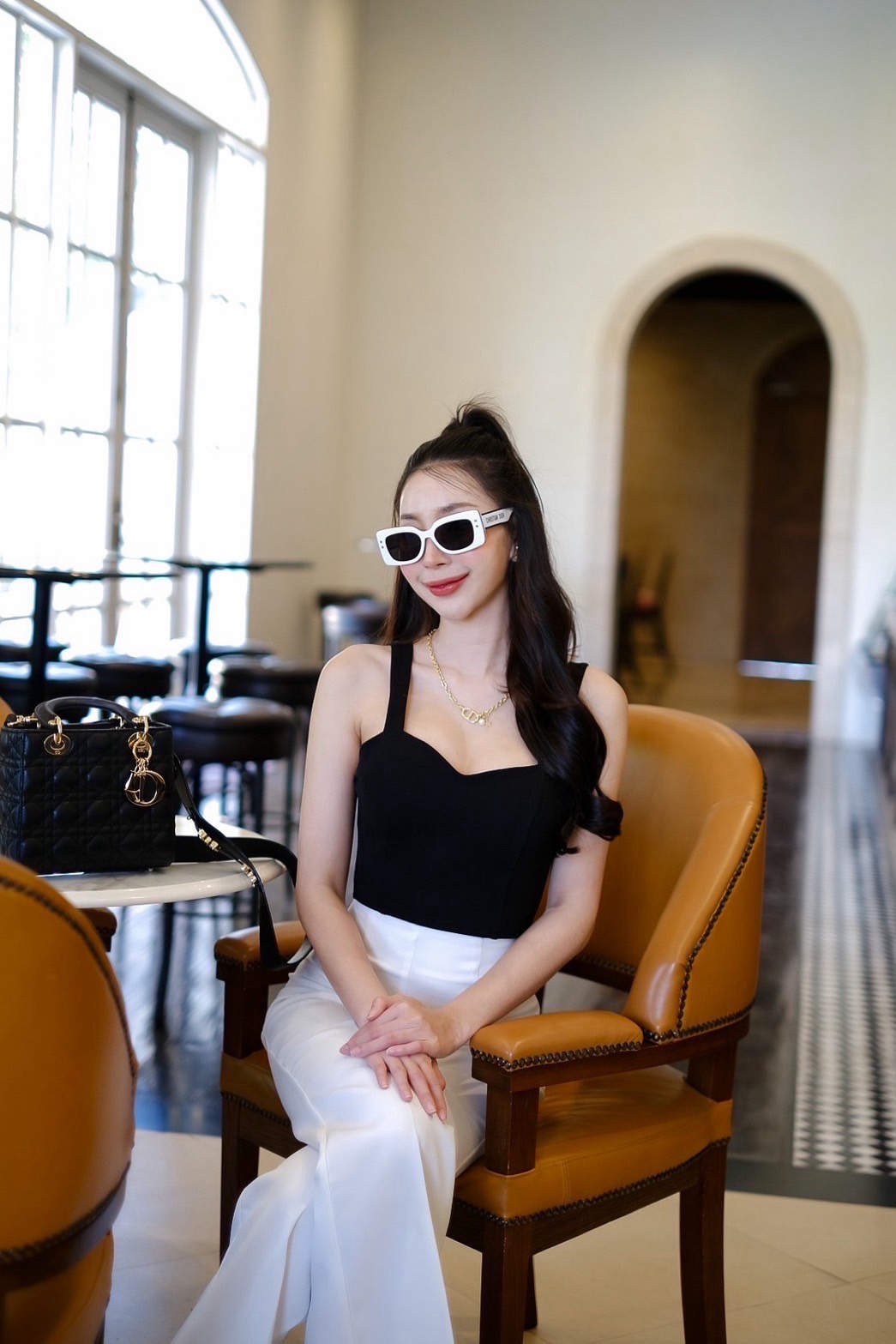 Sculpt Corset Crop- Black