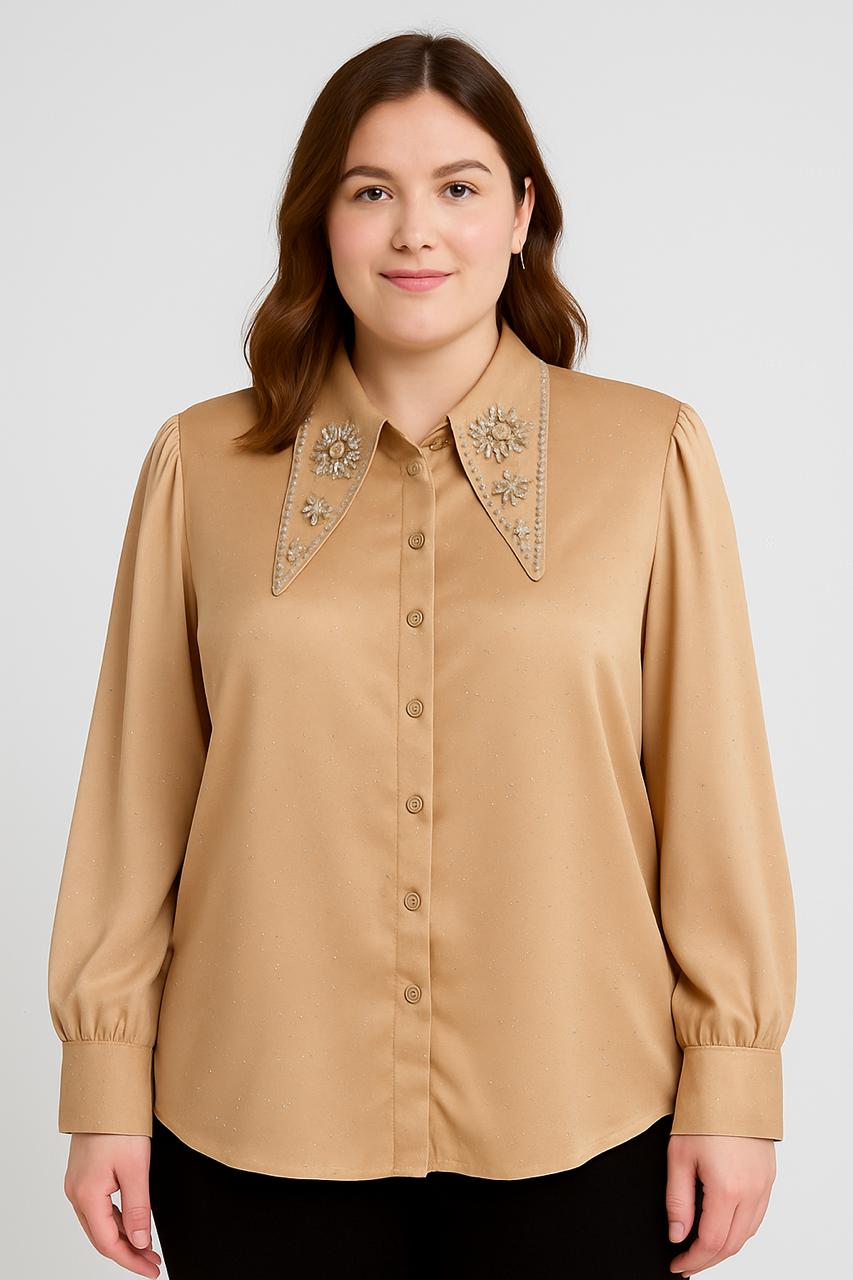 Sparkle Shirt-Champagne